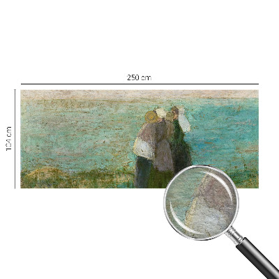 Papier peint panoramique avec un motif « reflet au bord de la mer »