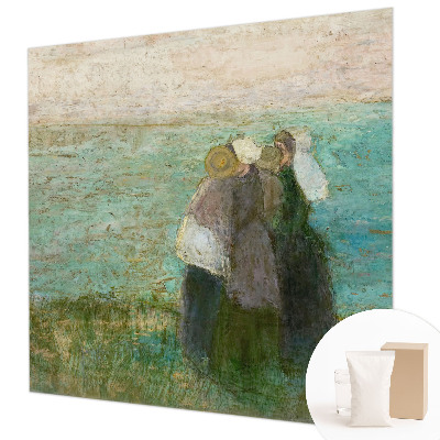 Papier peint panoramique avec un motif « reflet au bord de la mer »