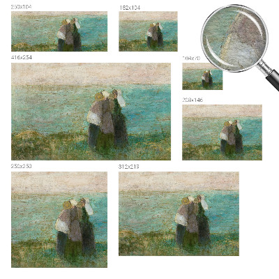 Papier peint panoramique Odraz pri mori