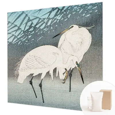Papier peint photo imprimé sur tissu non tissé Oiseaux délicats