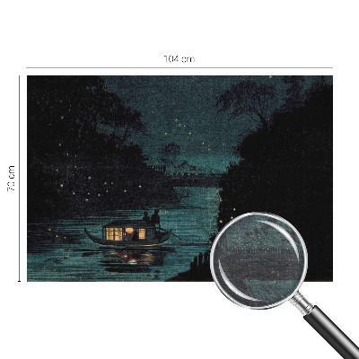 Papier peint panoramique sur mesure Večerné svetlá