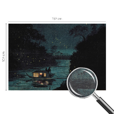 Papier peint panoramique sur mesure Večerné svetlá