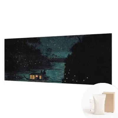 Papier peint panoramique sur mesure avec le motif « Večerné svetlá »