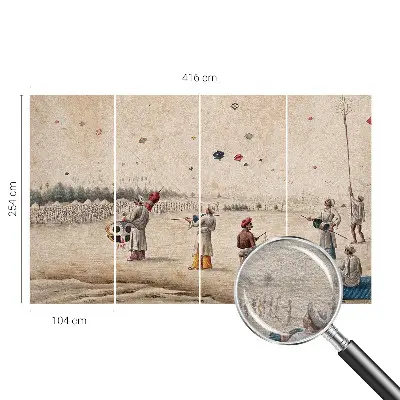 Papier peint intissé Cerfs-volants planants