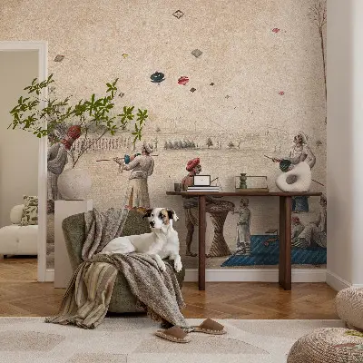 Papier peint intissé Cerfs-volants planants