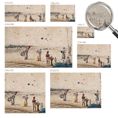 Papier peint panoramique salon Vznášajúce sa šarkany