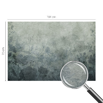 Papier peint panoramique moderne avec un motif de plantes élégant