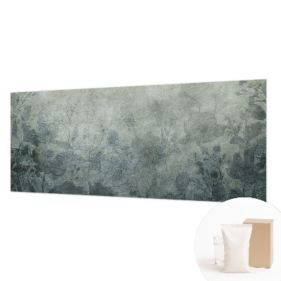 Papier peint panoramique moderne avec un motif de plantes élégant