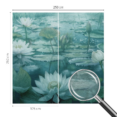 Papier peint panoramique enfant Vodné kvety