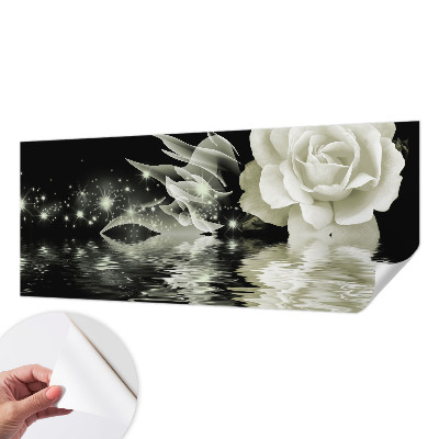 Papier peint chambre adulte cocooning Žiarivá ruža