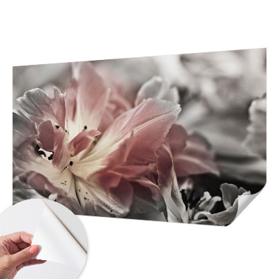 Papier peint chambre parentale Pastelový kvet
