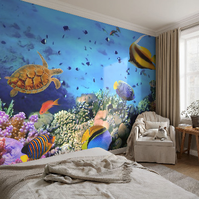 Papier peint chambre adulte cocooning Koralový útes