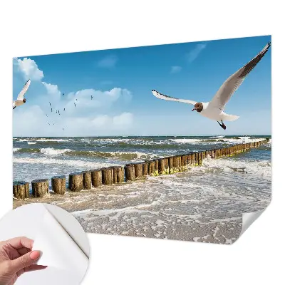 Papier peint photo grand format pour le mur paysage marin