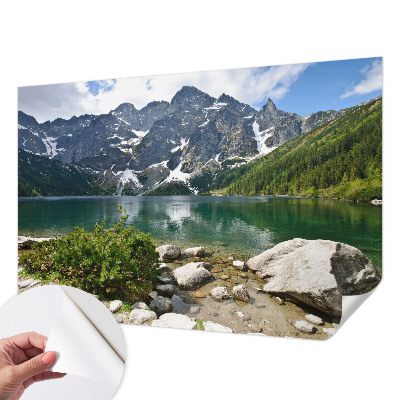 Papier peint tendance chambre adulte Horské jazero
