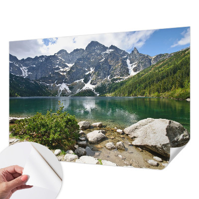 Papier peint tendance chambre adulte Horské jazero