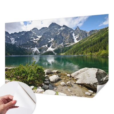 Papier peint tendance chambre adulte Horské jazero