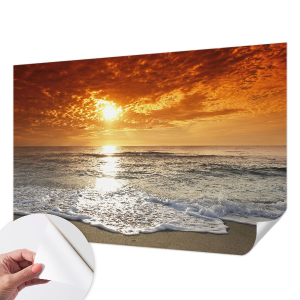 Déco papier peint salon Oceánske vlny