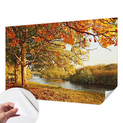Papier peint panoramique pas cher Pobrežná jeseň