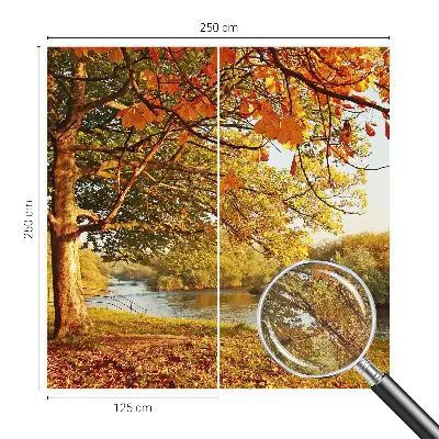 Papier peint intissé imprimé L'automne sur la côte