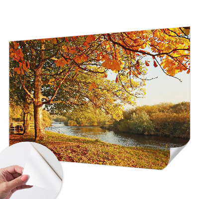 Papier peint panoramique pas cher Pobrežná jeseň