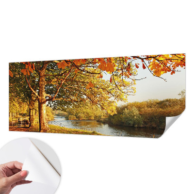 Papier peint panoramique pas cher Pobrežná jeseň