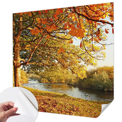 Papier peint panoramique pas cher Pobrežná jeseň