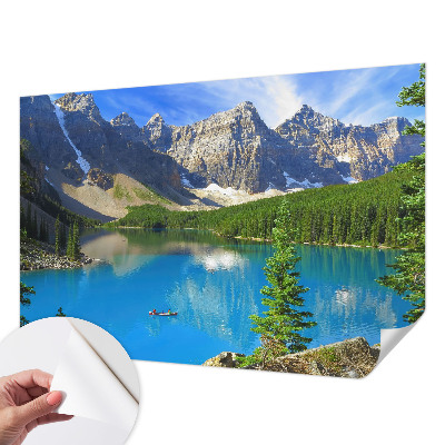 Papier peint panoramique adhésif Horské jazero