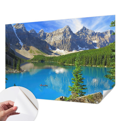 Papier peint panoramique adhésif Horské jazero