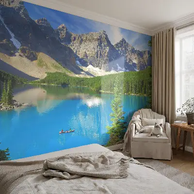 Papier peint photo grand format pour le mur Lac de montagne