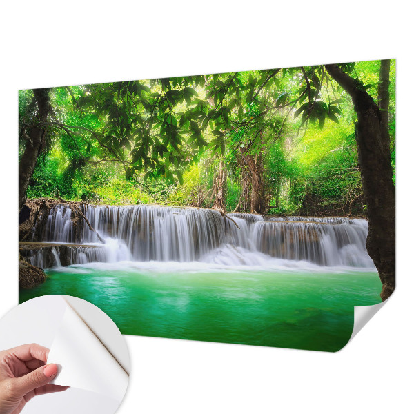 Papier peint panoramique pas cher Lesný vodopád