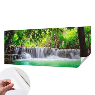 Papier peint panoramique pas cher Lesný vodopád