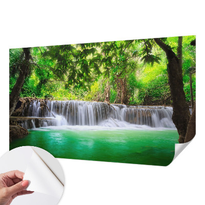 Papier peint panoramique pas cher Lesný vodopád