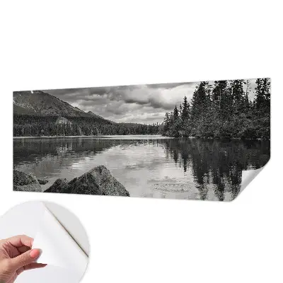 Papier peint photo imprimé sur tissu non tissé Panorama montagneux