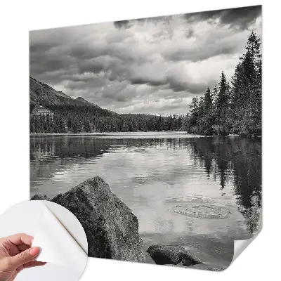 Papier peint photo imprimé sur tissu non tissé Panorama montagneux