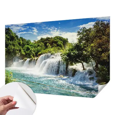 Papier peint intissé imprimé Une cascade magnifique