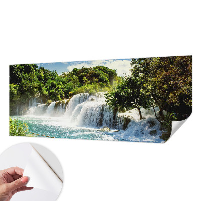 Papier peint chambre garçon Úžasný vodopád