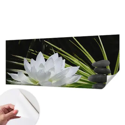 Papier peint photo grand format pour le mur Méditation du lys