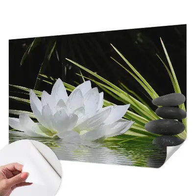 Papier peint photo grand format pour le mur Méditation du lys