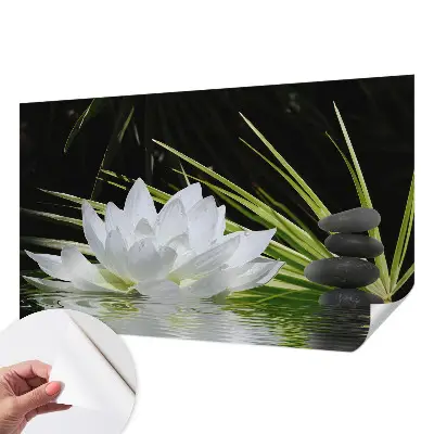 Papier peint photo grand format pour le mur Méditation du lys