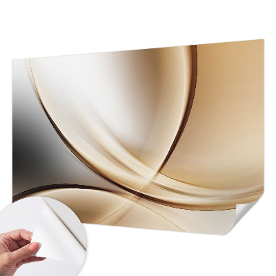 Papier peint tendance chambre adulte Zaoblené čiary