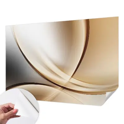 Papier peint photographique intissé Lignes arrondies