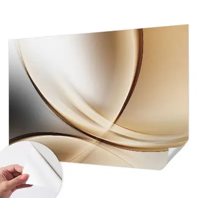 Papier peint photographique intissé Lignes arrondies