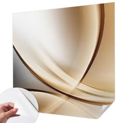 Papier peint photographique intissé Lignes arrondies
