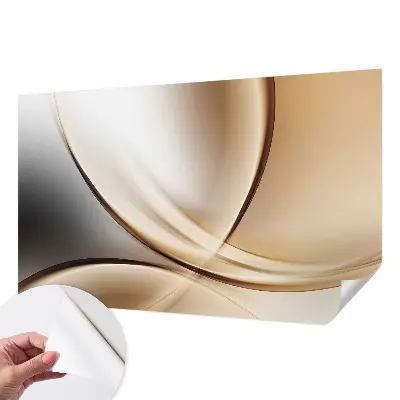Papier peint photographique intissé Lignes arrondies