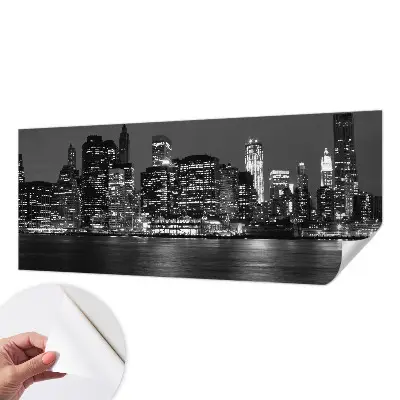 Papier peint photo grand format pour le mur métropole nocturne