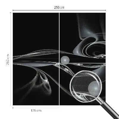 Papier peint photo grand format pour le mur Lignes de fluide