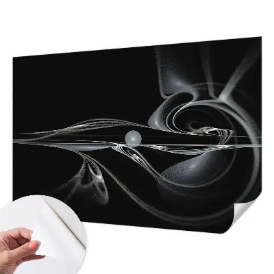 Papier peint photo grand format pour le mur Lignes de fluide