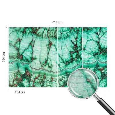 Papier peint photographique intissé Motifs verts
