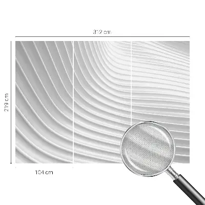 Papier peint intissé Ondulations élégantes