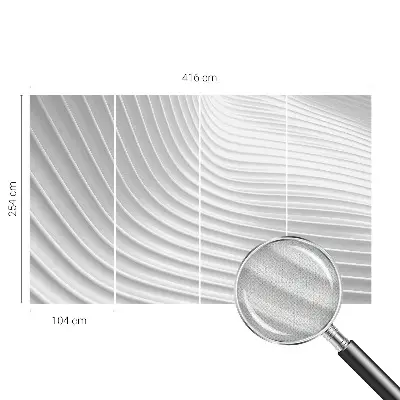 Papier peint intissé Ondulations élégantes
